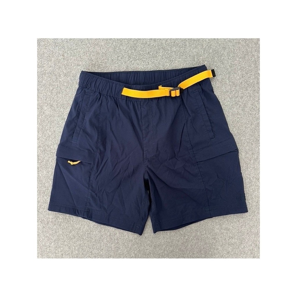 The North Face Shorts Mens Small Blue Class V Belted River Hiking Outdoors Cargo
